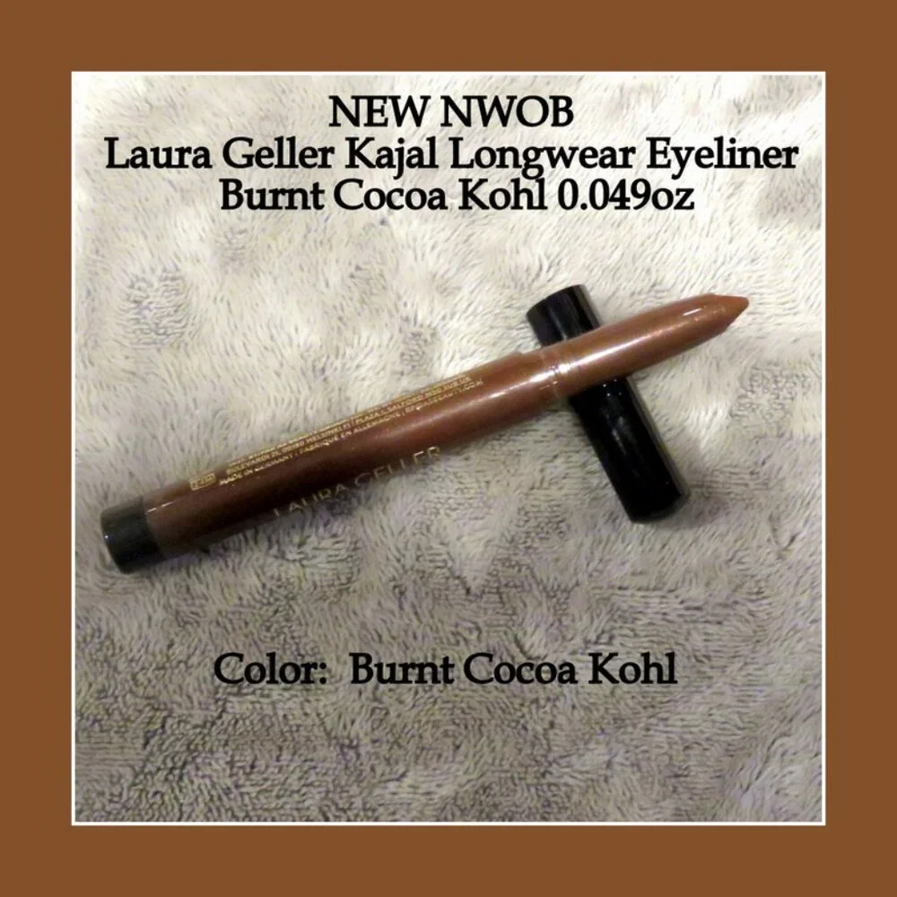NWOB Laura Geller Kajal Longwear Eyeliner Burnt Cocoa Kohl Full Size 0.049oz